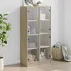 Image de vidaXL Buffet haut avec portes chêne sonoma bois d'ingénierie
