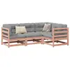 Image de vidaXL Salon de jardin 4 pcs bois massif sapin de douglas