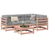 Image de vidaXL Salon de jardin 5 pcs bois massif sapin de douglas