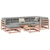 Image de vidaXL Salon de jardin 7 pcs bois massif sapin de douglas