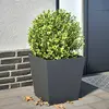 Image de vidaXL Jardinière anthracite 40x40x40 cm acier