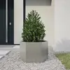 Image de vidaXL Jardinière hexagone 69x60x45 cm acier inoxydable