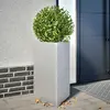 Image de vidaXL Jardinière triangulaire 50x43x75 cm acier galvanisé