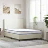 Image de vidaXL Matelas en mousse à mémoire de forme blanc 140x190x17 cm doux