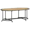 Image de vidaXL Table basse 110x55x40 cm bois de manguier massif brut