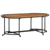 Image de vidaXL Table basse 110x55x40 cm bois massif d'acacia
