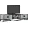 Image de vidaXL Meuble TV sonoma gris 180x35x41 cm bois d'ingénierie