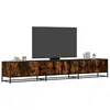 Image de vidaXL Meuble TV chêne fumé 240x35x41 cm bois d'ingénierie