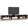 Image de vidaXL Meuble TV chêne fumé 270x40x46 cm bois d'ingénierie