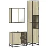Image de vidaXL Ensemble de meubles de salle de bain 3 pcs chêne sonoma