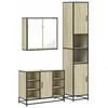 Image de vidaXL Ensemble de meubles de salle de bain 3 pcs chêne sonoma