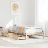 Image de vidaXL Cadre de lit sans matelas 90x190 cm bois de pin massif