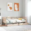 Image de vidaXL Lit de jour avec tiroirs sans matelas 90x190 cm bois massif