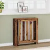 Image de vidaXL Cache-radiateur vieux bois 78x20x82 cm bois d'ingénierie