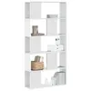 Image de vidaXL Bibliothèque 5 niveaux blanc 80,5x23,5x162,5 cm bois ingénierie
