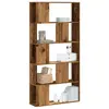 Image de vidaXL Bibliothèque 5 niveaux vieux bois bois d'ingénierie