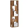 Image de vidaXL Bibliothèque 5 niveaux vieux bois bois d'ingénierie