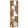 Image de vidaXL Bibliothèque 5 niveaux chêne artisanal bois ingénierie