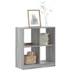 Image de vidaXL Bibliothèque sonoma gris 68,5x32x75 cm bois d'ingénierie