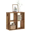 Image de vidaXL Bibliothèque vieux bois 68,5x32x68,5 cm bois d'ingénierie