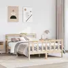 Image de vidaXL Cadre de lit sans matelas 160x200 cm bois massif de pin