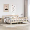 Image de vidaXL Cadre de lit sans matelas 180x200 cm bois massif de pin