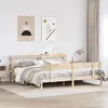 Image de vidaXL Cadre de lit sans matelas 200x200 cm bois massif de pin