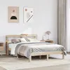 Image de vidaXL Cadre de lit avec tête de lit sans matelas 140x190 cm