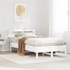 Image de vidaXL Cadre de lit sans matelas blanc 120x190 cm bois de pin massif