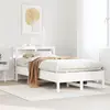 Image de vidaXL Cadre de lit sans matelas blanc 75x190 cm bois de pin massif