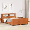 Image de vidaXL Cadre de lit sans matelas cire marron 120x200cm bois pin massif