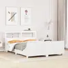 Image de vidaXL Cadre de lit sans matelas blanc 120x190 cm bois de pin massif