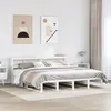 Image de vidaXL Cadre de lit sans matelas blanc 200x200 cm bois massif de pin