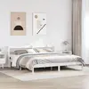 Image de vidaXL Cadre de lit sans matelas blanc 180x200 cm bois massif de pin