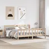 Image de vidaXL Cadre de lit sans matelas 180x200 cm bois massif de pin