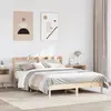 Image de vidaXL Cadre de lit sans matelas 150x200 cm bois de pin massif