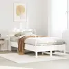 Image de vidaXL Cadre de lit sans matelas blanc 90x200 cm bois de pin massif