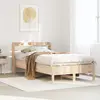Image de vidaXL Cadre de lit sans matelas 75x190 cm bois de pin massif