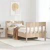 Image de vidaXL Cadre de lit sans matelas 90x200 cm bois de pin massif
