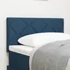 Image de vidaXL Tête de lit LED Bleu 80 cm tissu