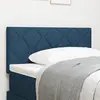 Image de vidaXL Tête de lit LED Bleu 100 cm tissu