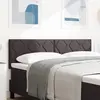 Image de vidaXL Tête de lit LED Gris clair 160 cm tissu