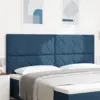 Image de vidaXL Tête de lit LED Bleu 200 cm tissu