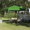 Image de vidaXL Tente à abri Vert 290 x 290 x 251 cm tissu
