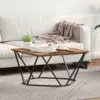 Image de vidaXL Table basse Bois Ancien 80 x 80 x 45 cm