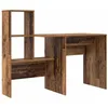 Image de vidaXL Bureau Bois Ancien 131,5 x 50 x 106,5 cm Bois d'ingénierie
