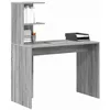 Image de vidaXL Bureau Gris Sonoma 102 x 50 x 124 cm Bois d'ingénierie | UnLook minimaliste super tendance avec une belle finition gris sonoma, Idéal pour gagner de la place,