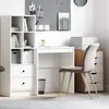 Image de vidaXL Bureau Blanc 70 x 40 x 76 cm