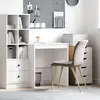 Image de vidaXL Bureau Blanc 70 x 50 x 76 cm