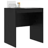 Image de vidaXL Bureau Chêne noir 70 x 50 x 76 cm